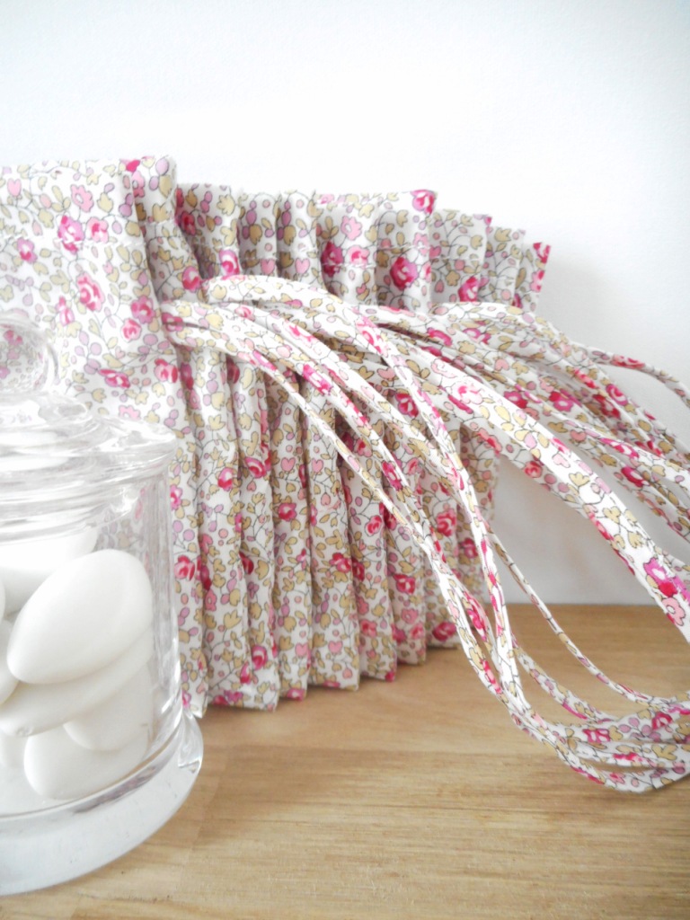 Ballotin à dragées Liberty Eloïse rose – Image 6